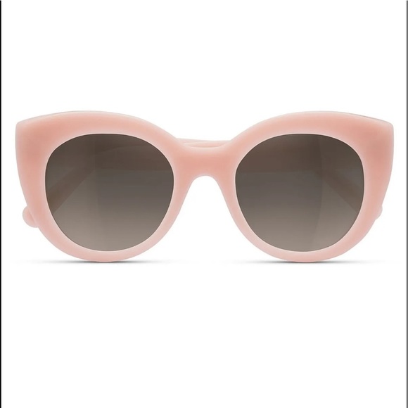 Amuse Society D’blanc Sunglasses Milky Blush Pink Retro Inspired Cat Eye Italian main image 12